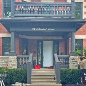 Canada Front Porch Railing