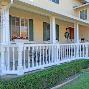 Exterior Porch Railing