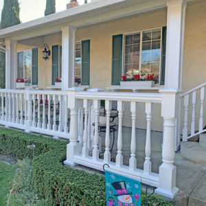 Outdoor Porch Railing