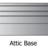 Attic Square Column Base