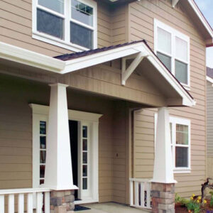 craftsman columns entry