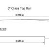 6" Class Top Rail