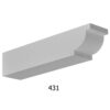 exposed rafter rail