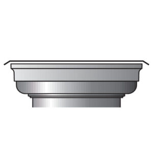 Aluminum and copper column flashing