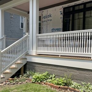 Wood Front Porch Railing Ideas